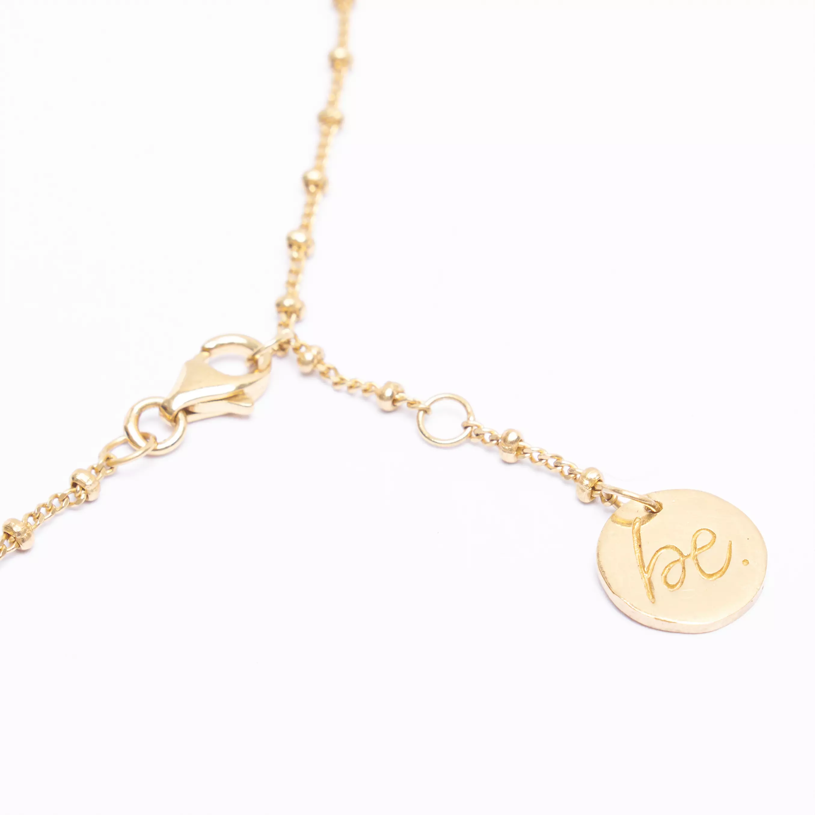 Orla Black Ankle Chain by Be Jewellery, photo 4
