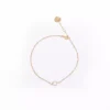 Orla White Ankle Chain by Be Jewellery, photo 2