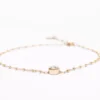 Orla White Ankle Chain by Be Jewellery, photo 3